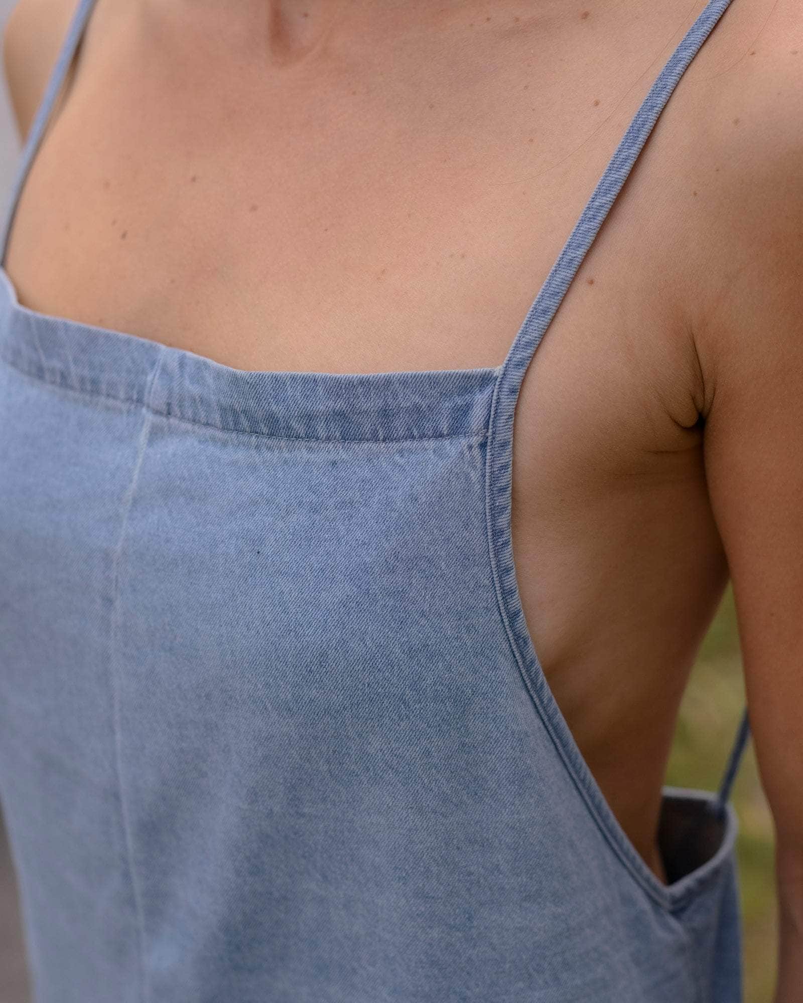 BASERANGE WOVEN YUMI JUMPSUIT