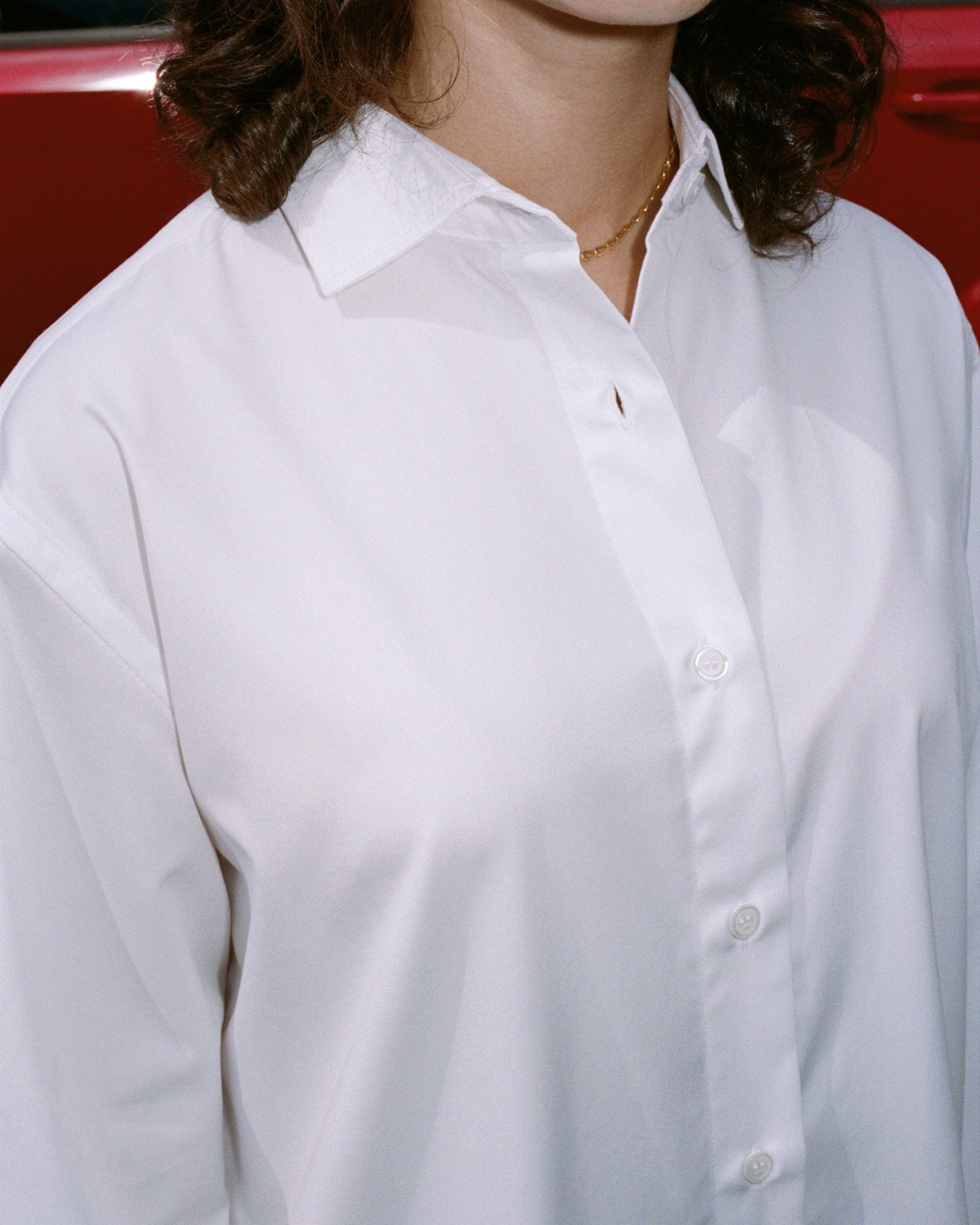 baserange shirt dress Claude Shirt Dress in Undyed | Organic cotton poplin