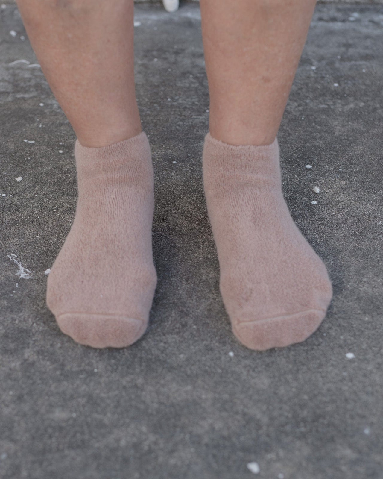 Buckle Ankle Socks in Aural | organic-cotton | en | Baserange