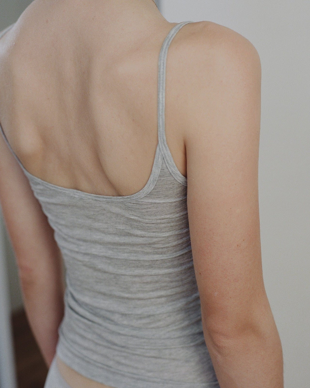 Tank in Grey melange | bamboo | en | Baserange