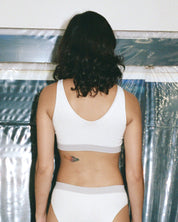 BASERANGE UNDERWEAR Fine Seamless Scoop Top