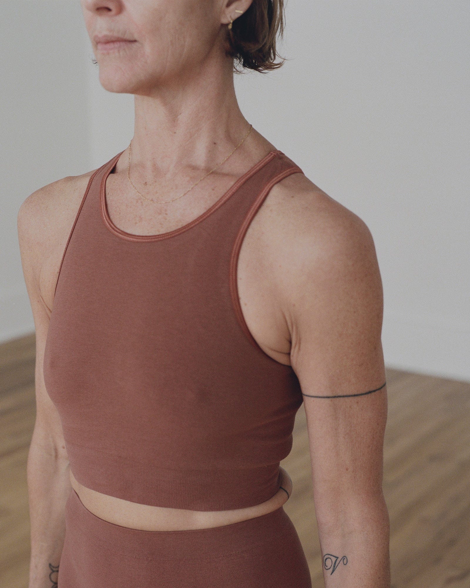 BASERANGE UNDERWEAR Oleta Highneck Bra