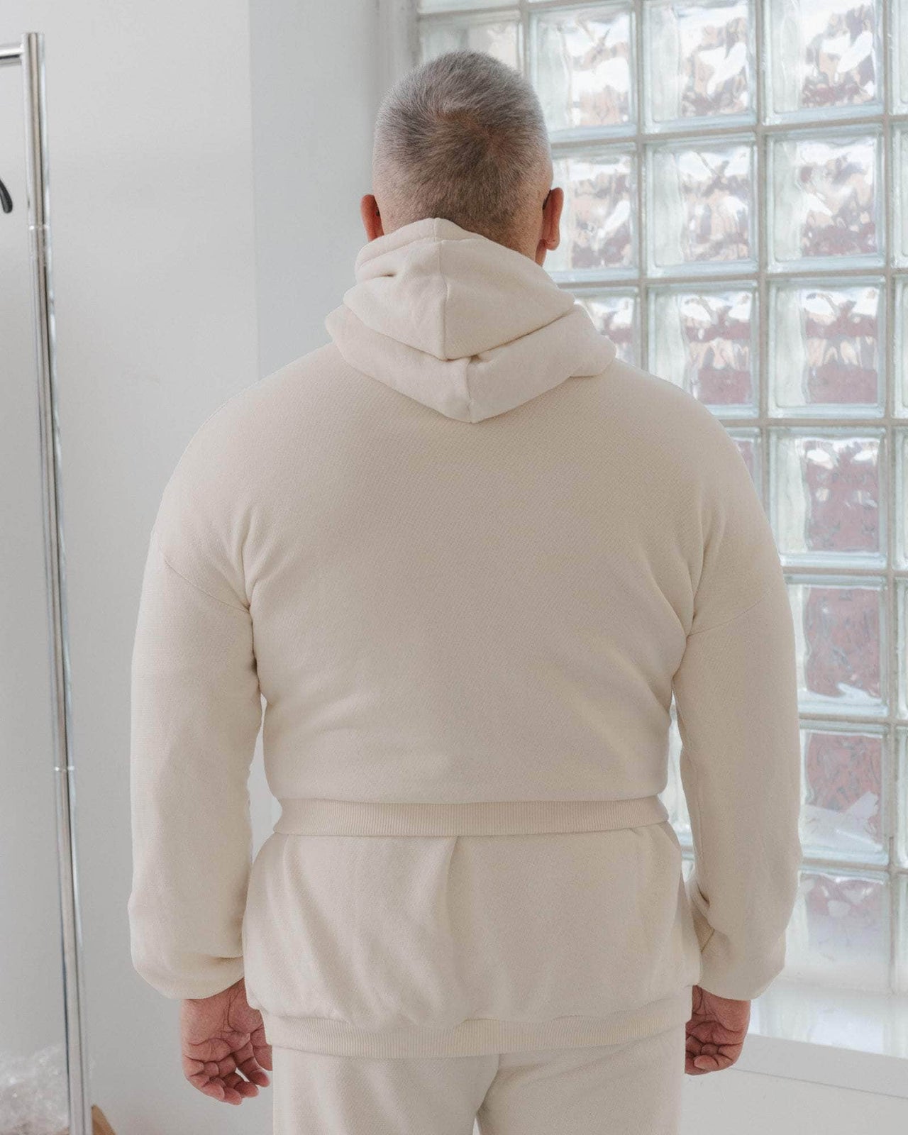 Rim Zipped Hoodie in Undyed | regenerative-fabrics | en | バセランジュ