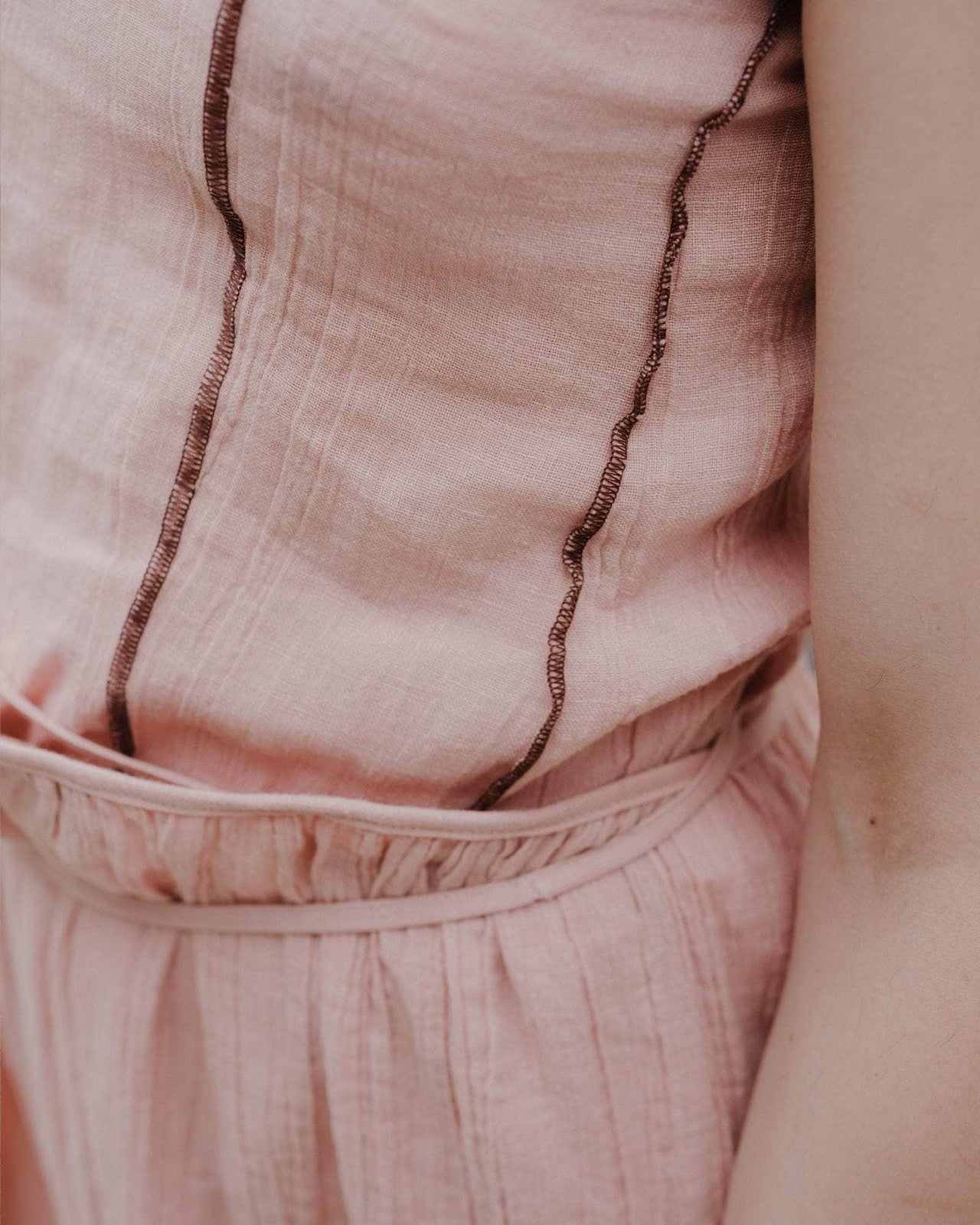 Shok Wrapスカート in assortment | Crinkle linen | ja | Baserange